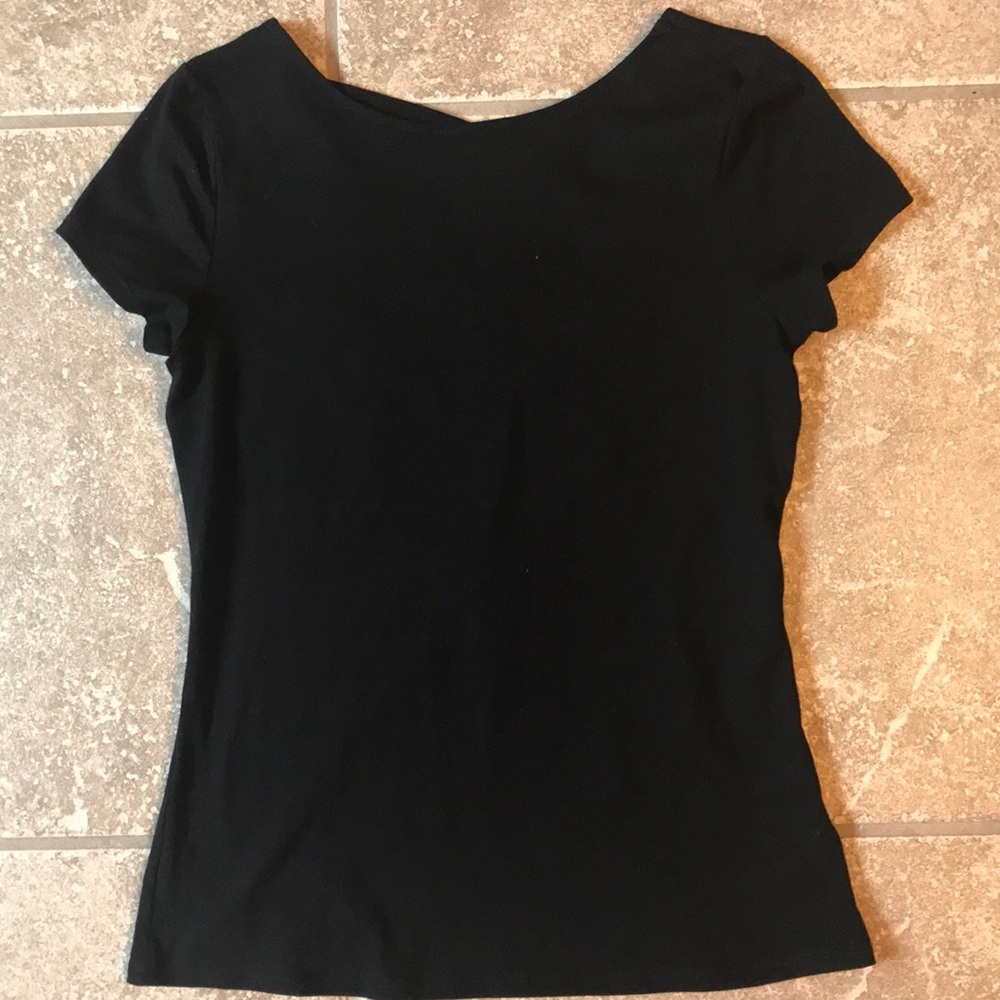 Express criss cross back top